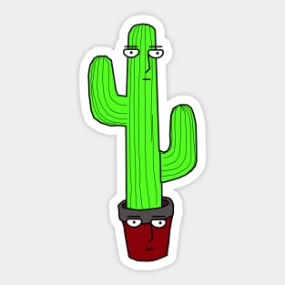 Cactus Bois Sticker